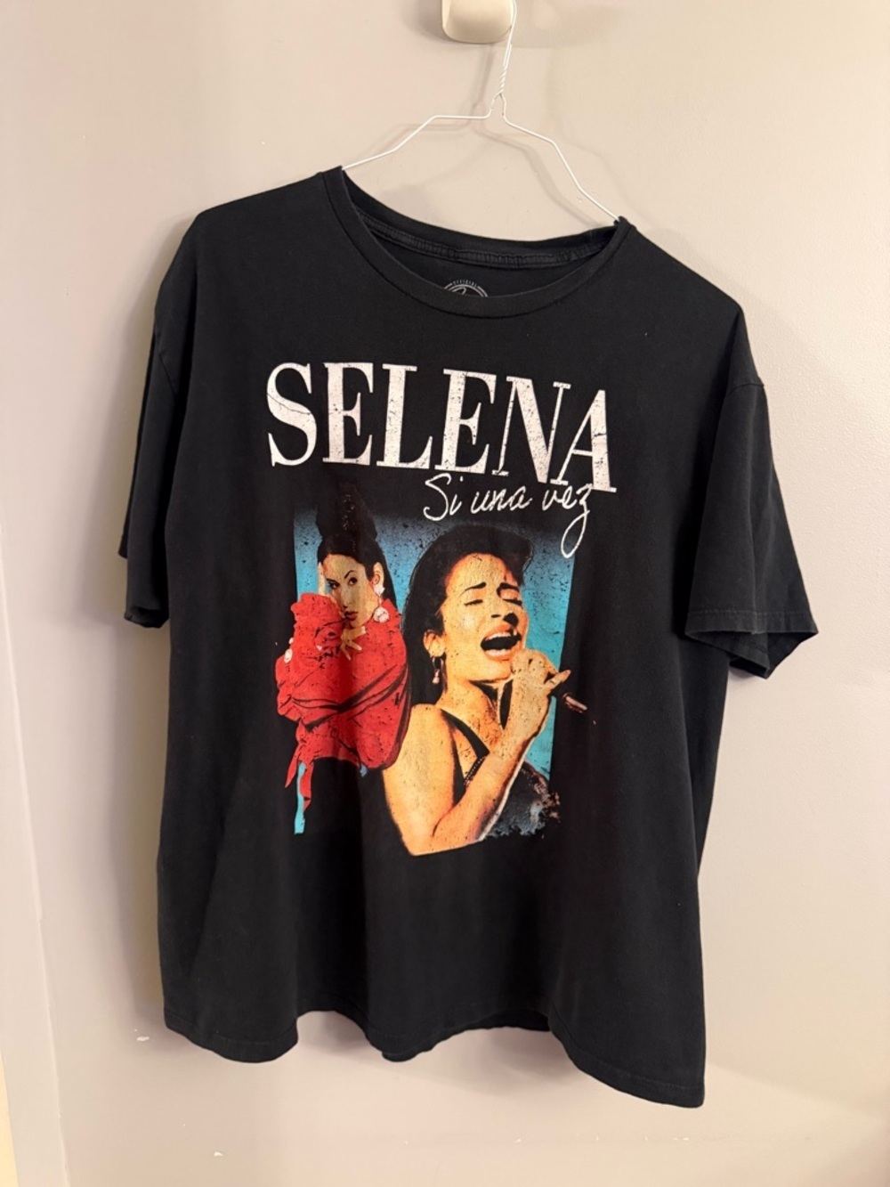 Selena Si Una Vez Graphic Tee 2XL Black Official Merchandise Band T Shirt